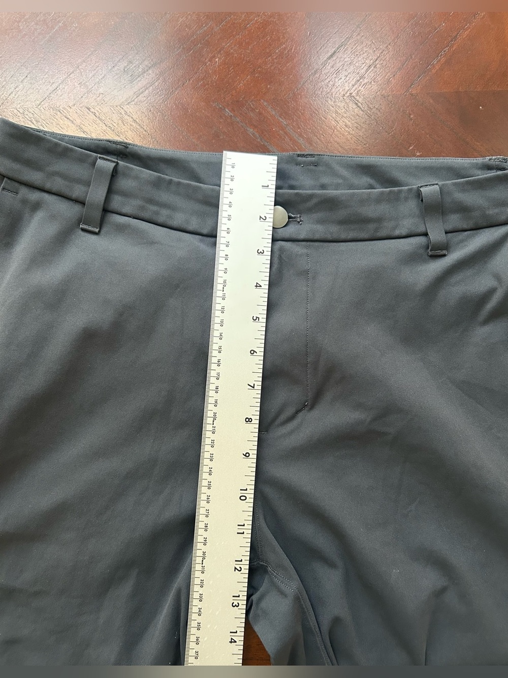 lululemon athletica Men's Slim Chino Pants - Charcoal size 34 - Picture 8 of 8